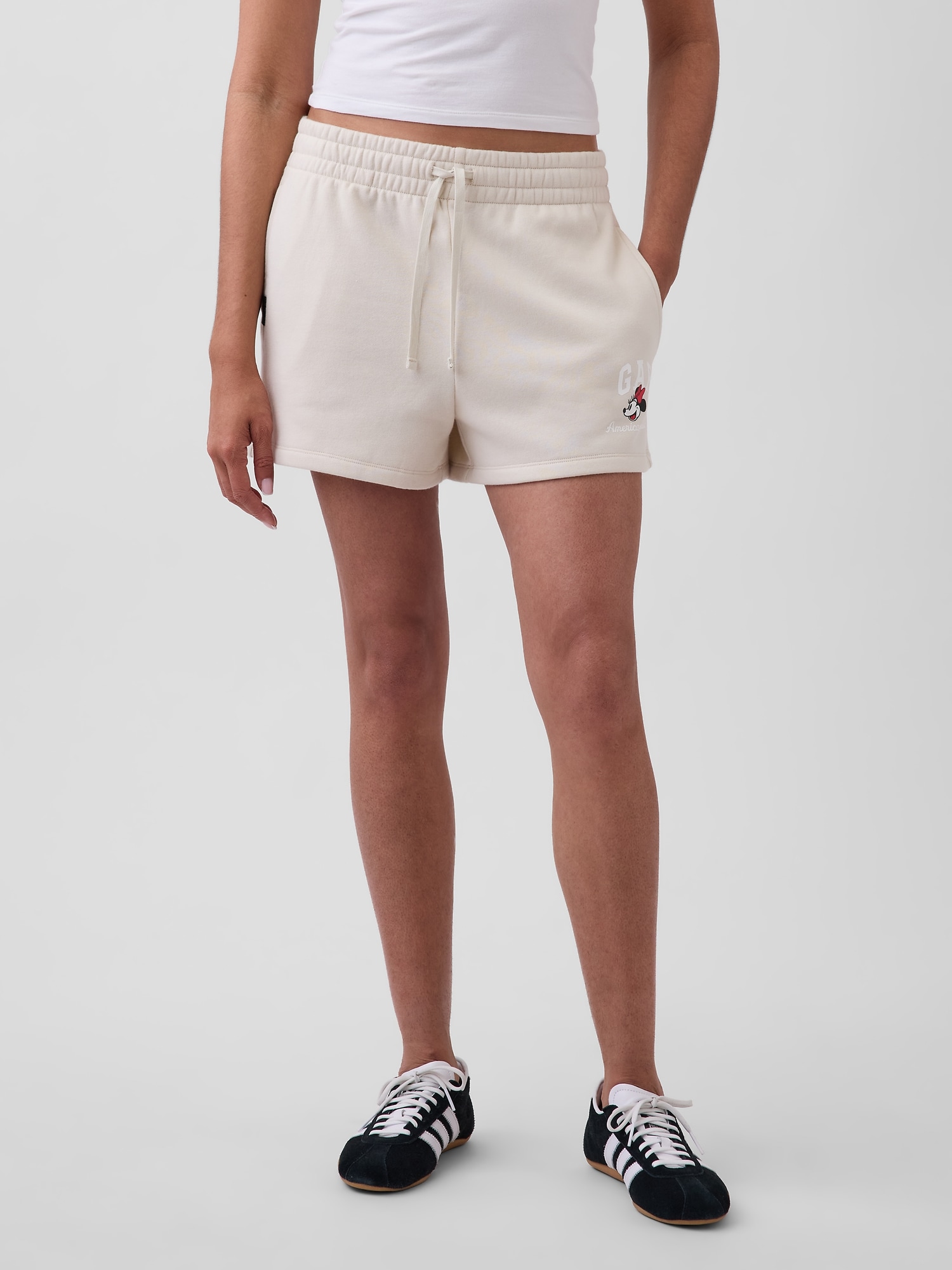 Gap &times; ディズニー ミニーマウス GAPロゴ ショートパンツ-1