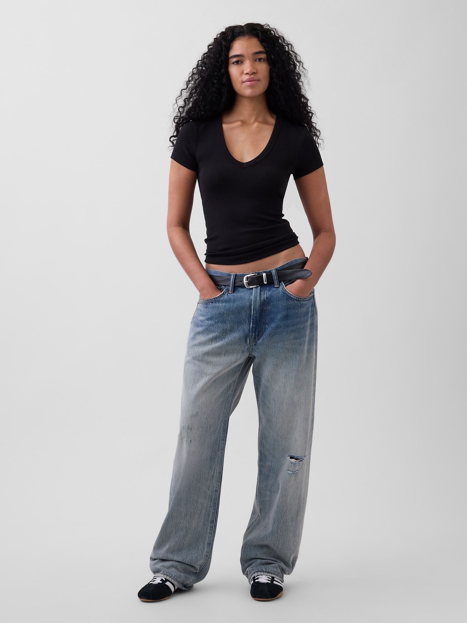 Modern V-Neck T-Shirt