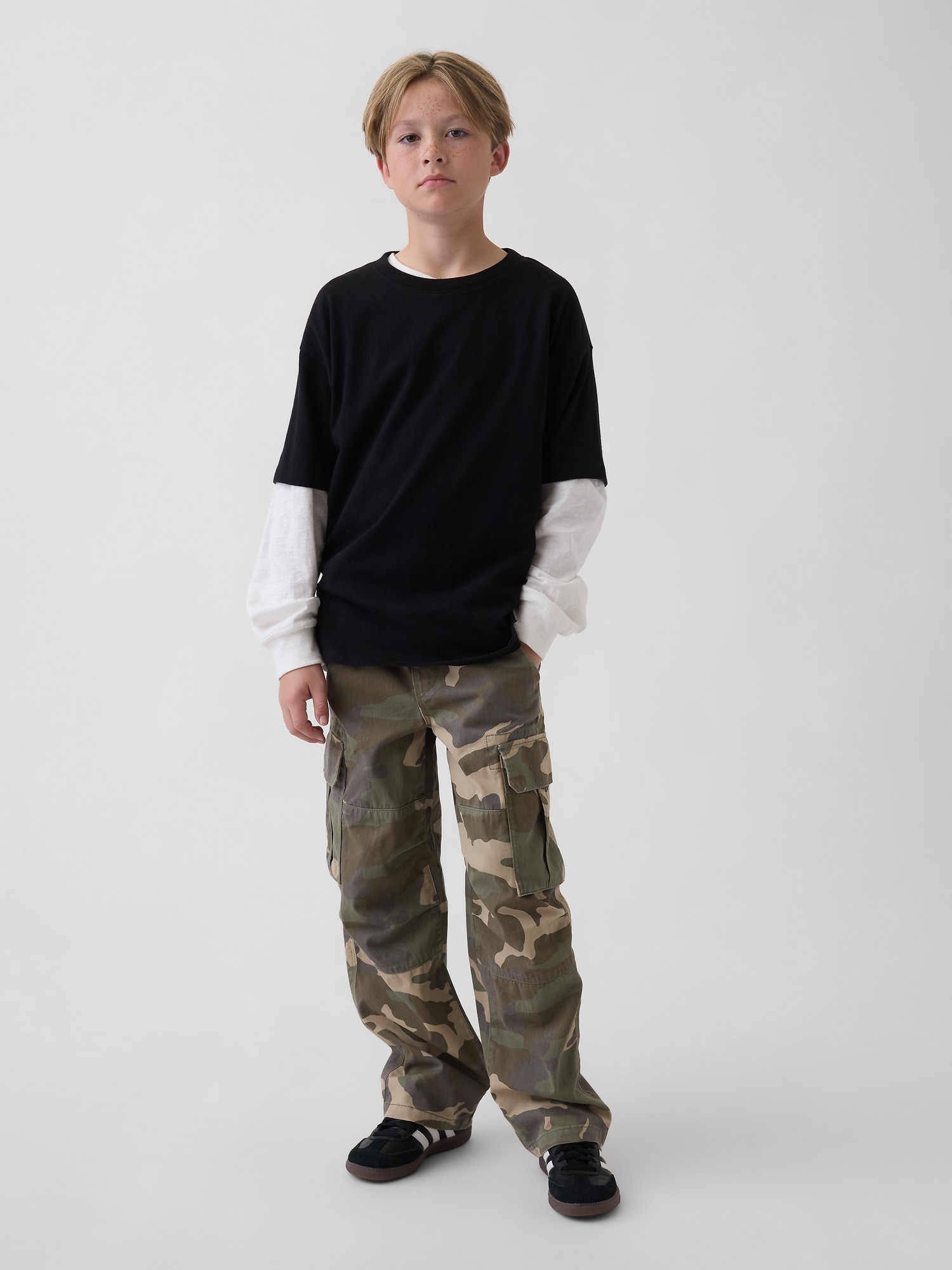 PANTALON CARGO CONFORT POUR ENFANT