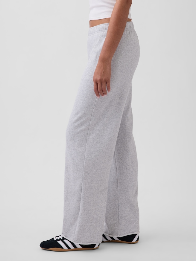 ヴィンテージソフト フレンチテリー ワイド スウェットパンツ-2