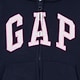 リラックスフィット GAPロゴ ジップアップパーカー (キッズ)