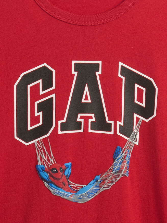 GapKids マーベル スパイダーマン GAPロゴTシャツ-2