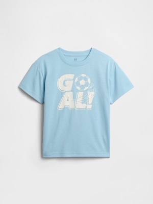 リサイクル100％ スポーツロゴ パジャマセット (キッズ)