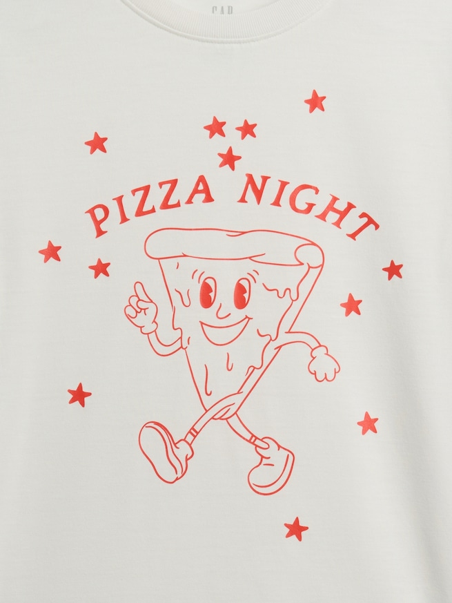 リサイクル100％ スポーツロゴ パジャマセット (キッズ)-2