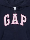 リラックスフィット GAPロゴ ジップアップパーカー (キッズ)-2