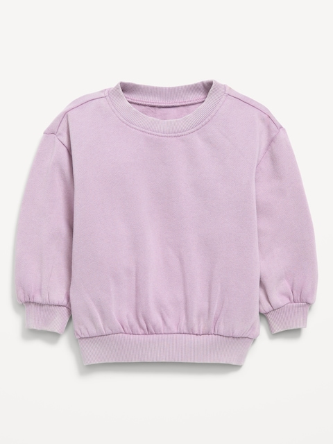 Crew-Neck Sweatshirt for Baby