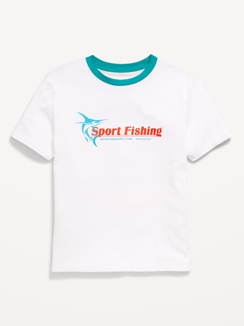 T-SHIRT À MANCHES COURTES À IMPRIMÉ POUR GARÇON