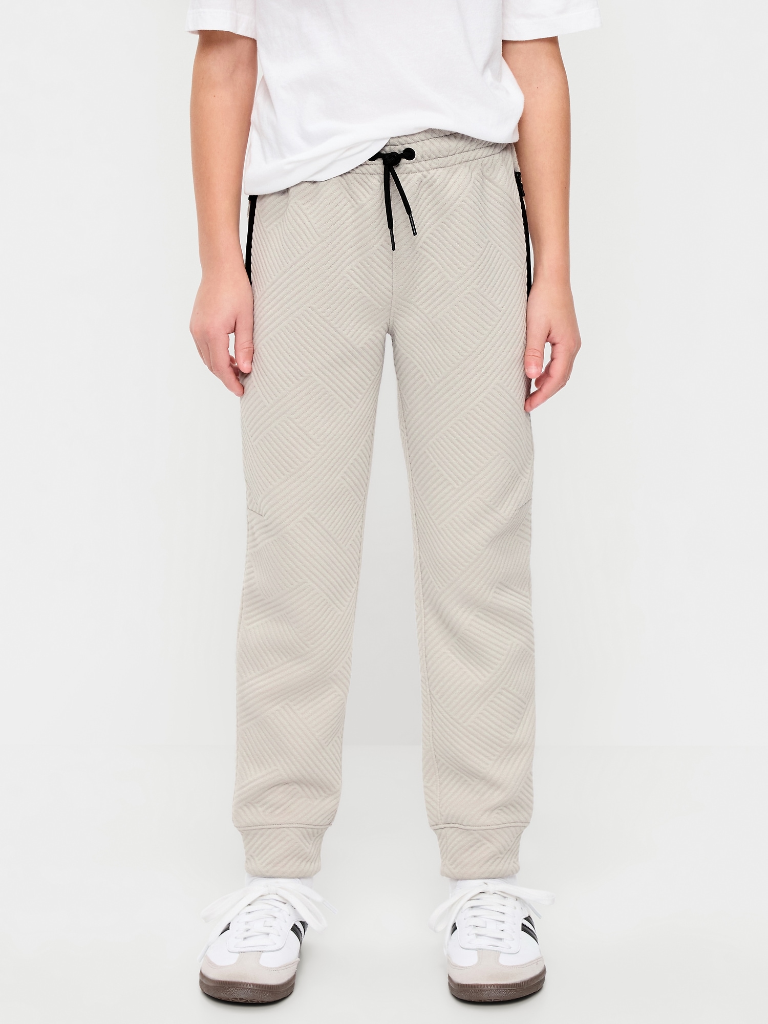 PANTALON DE JOGGING EN MOLLETON DYNAMIQUE TEXTURÉ POUR GARÇON