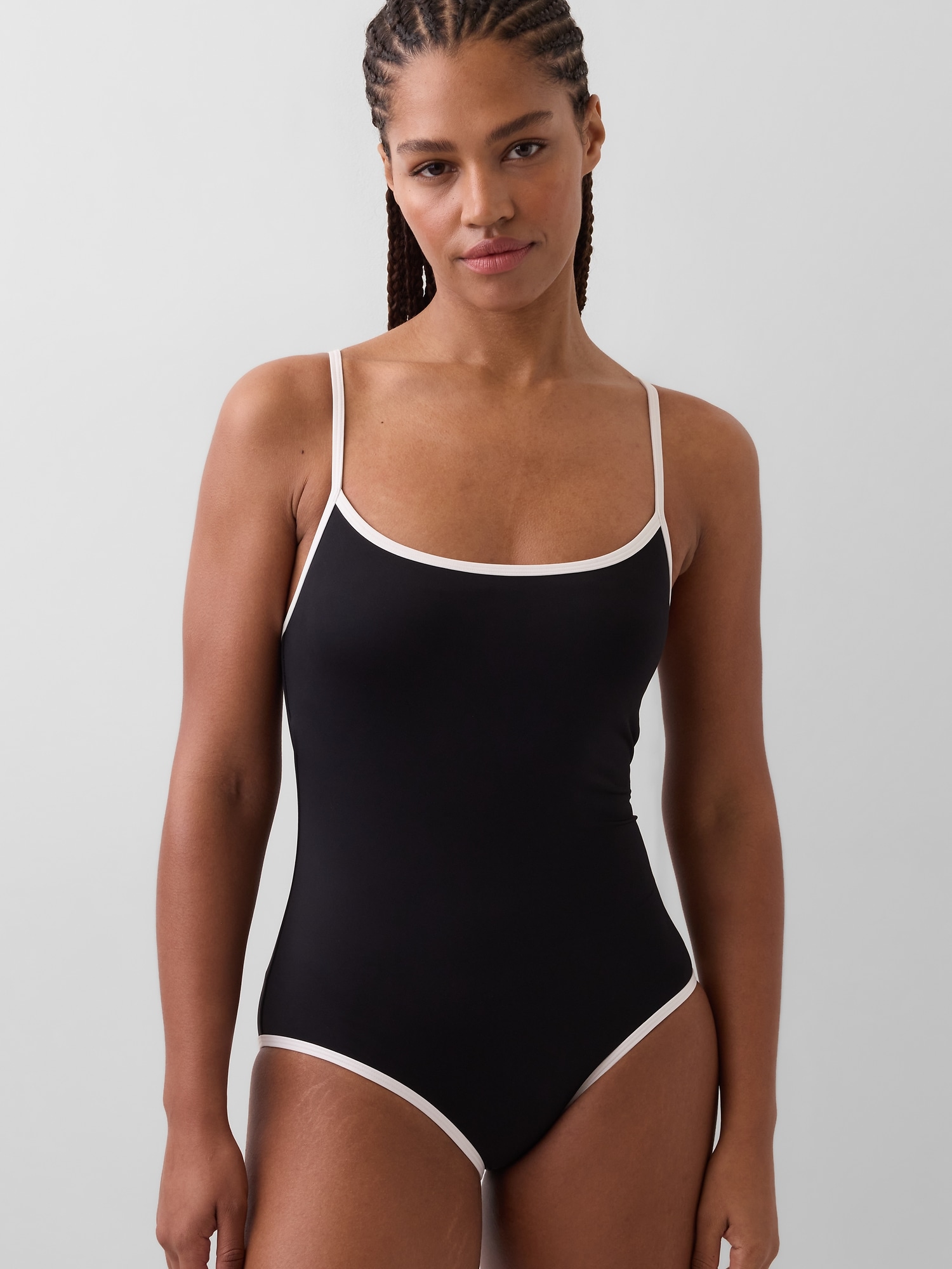 Scoop Neck Swimsuit