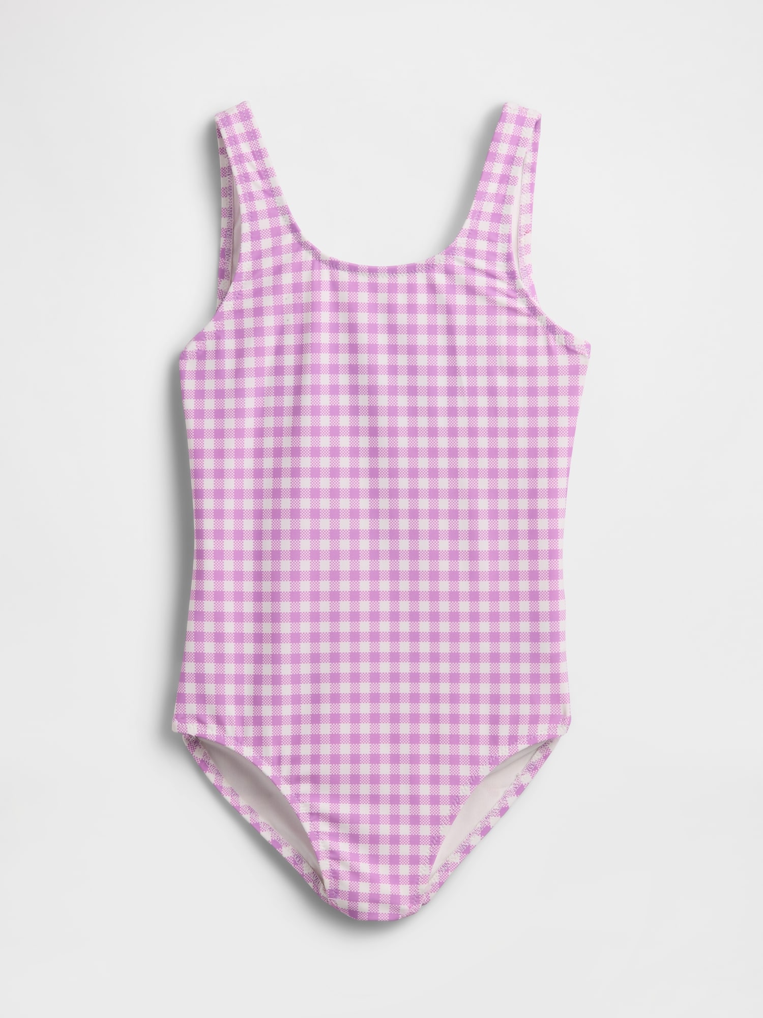 Kids Cross-Back One-Piece Swimsuit