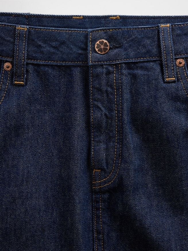 Gap &times; HFR ラッフルフリル デニム ミディスカート by IGDALYAH-5