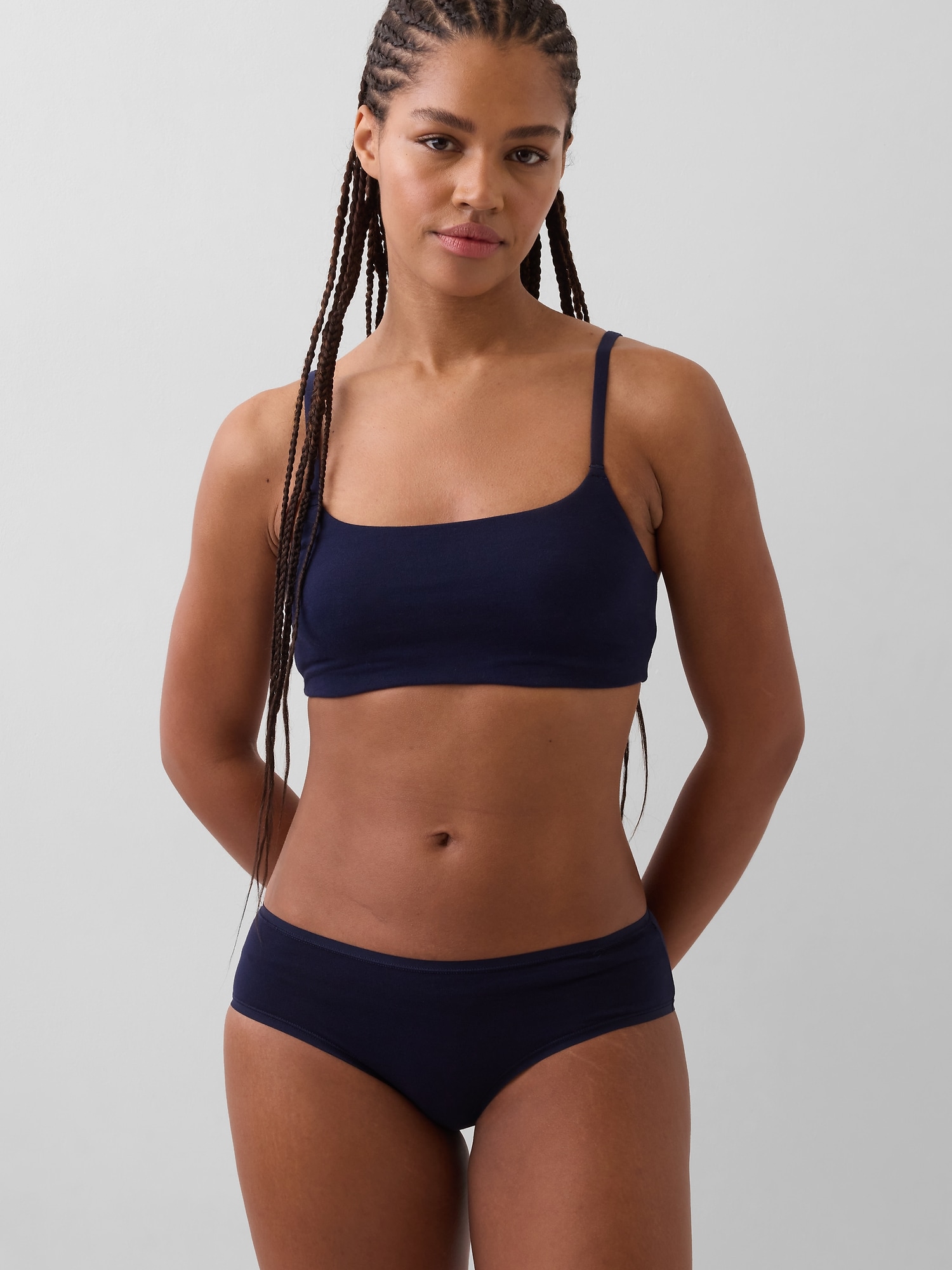 SOUTIEN-GORGE LÉGER EN COTON BIOLOGIQUE EXTENSIBLE