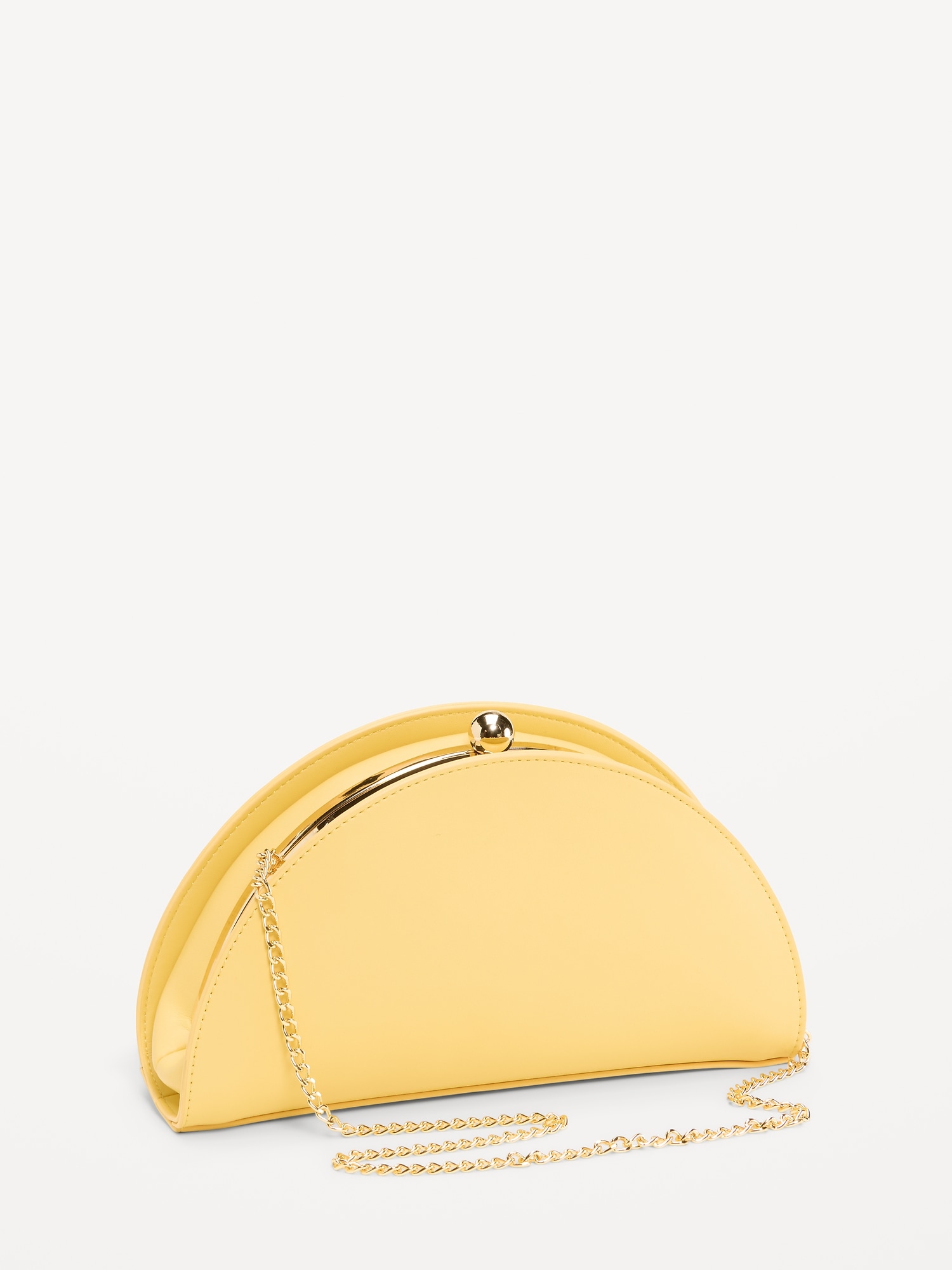 The Occasion by Old Navy Half-Moon Clutch