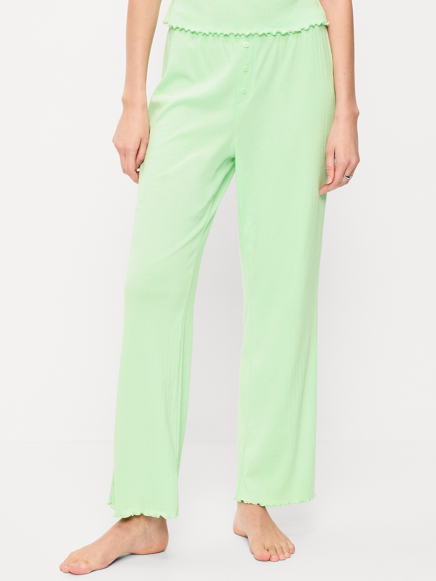 Pointelle Pajama Pants