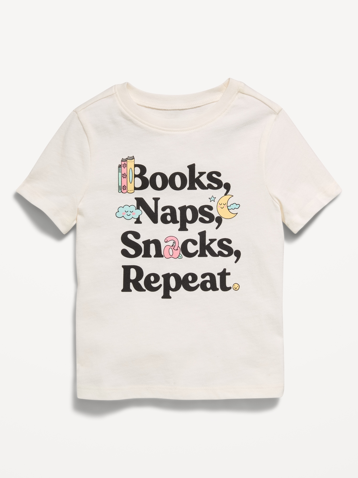 T-SHIRT À IMPRIMÉ À MANCHES COURTES POUR TOUTE-PETITE