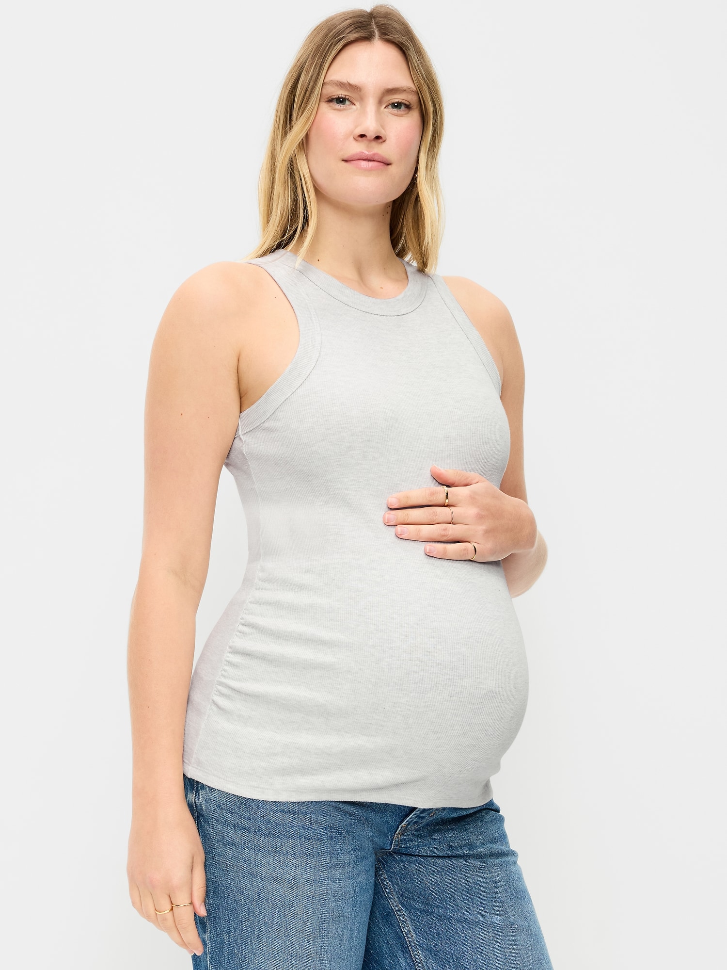 CAMISOLE À COL MONTANT DE MATERNITÉ