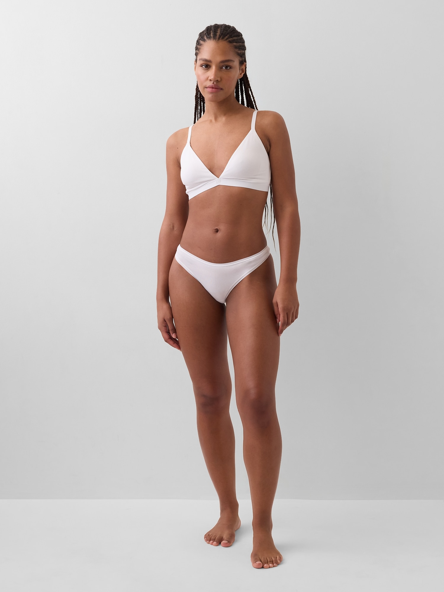 Organic Stretch Cotton Thong