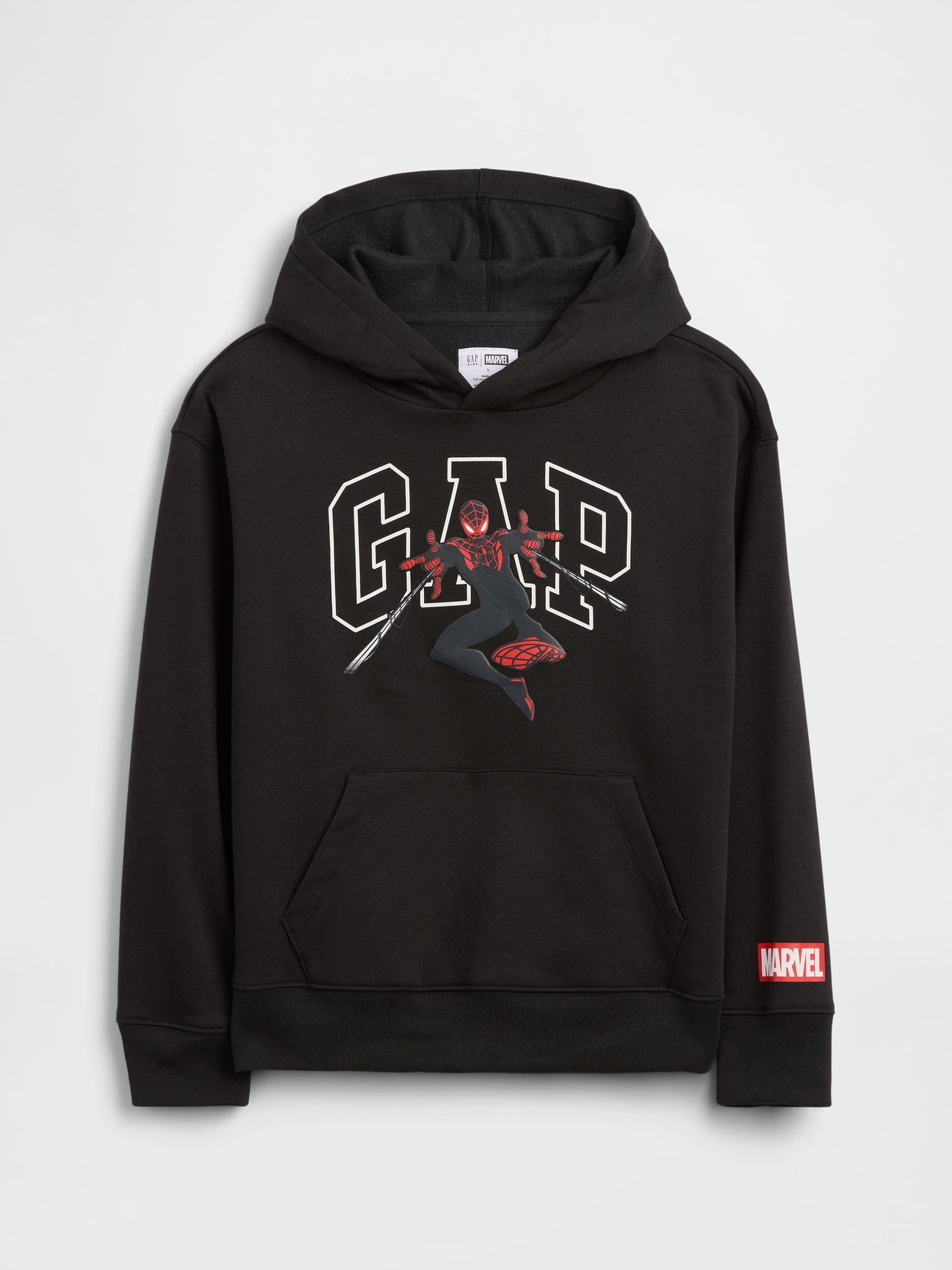 GapKids Marvel Miles Morales Relaxed Logo Hoodie