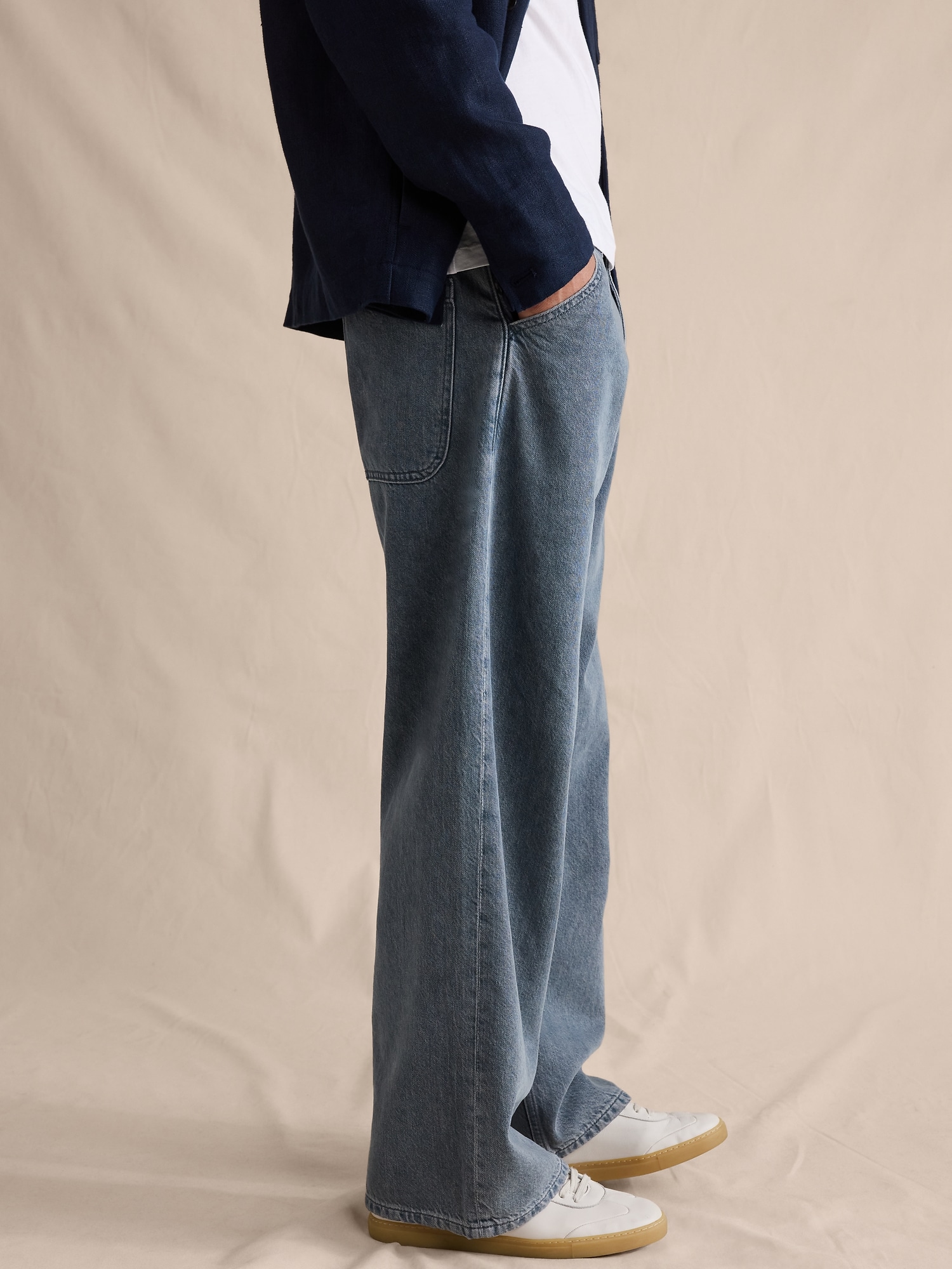 ルーズ ライトウェイト ジーンズ-2