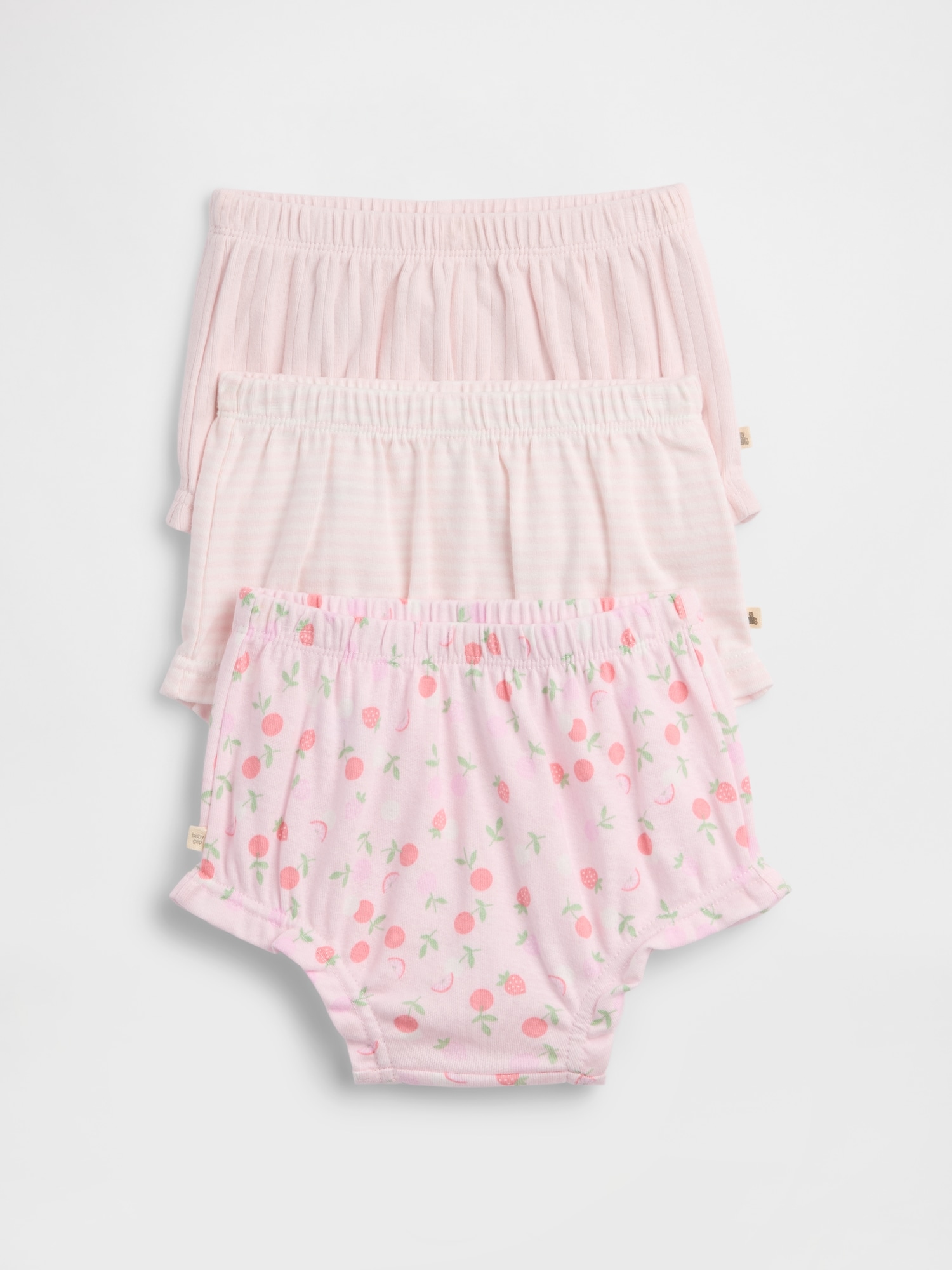 Baby Pull-On Shorts (3-Pack)