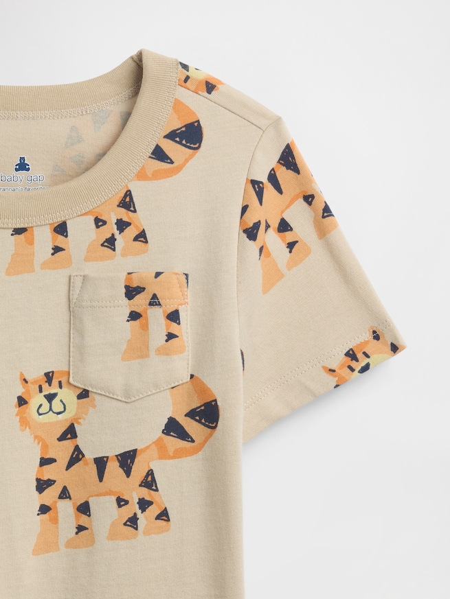 ブラナン フェイバリット ポケットTシャツ (幼児・ベビー)-2