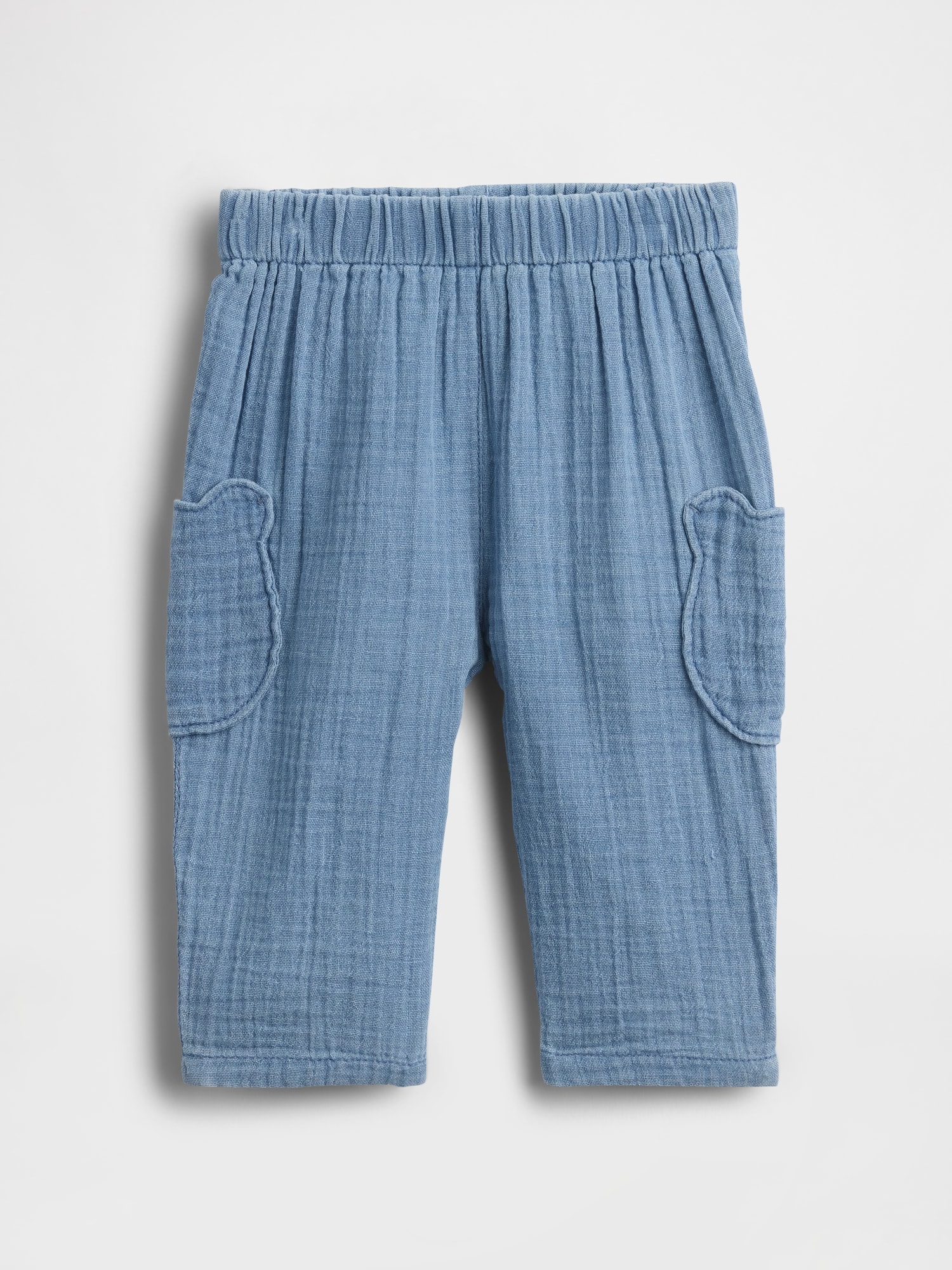 PANTALON OURSON BRANNAN EN GAZE DE COTON POUR BÉBÉ