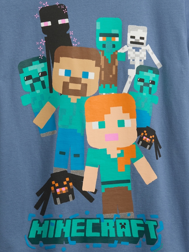 GapKids マインクラフト グラフィックTシャツ-2