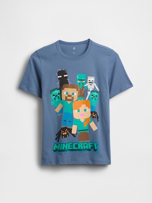 GapKids マインクラフト グラフィックTシャツ