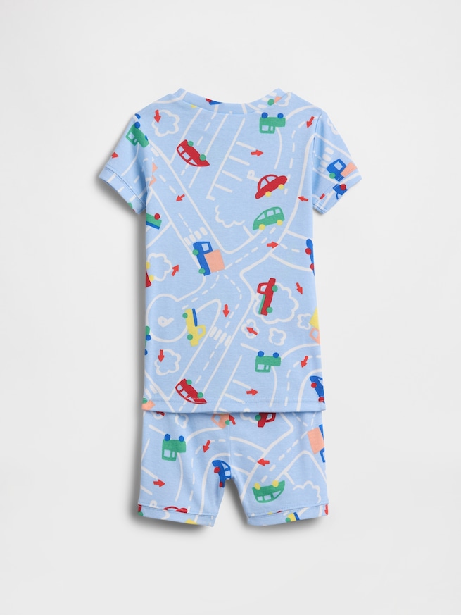 babyGap オーガニックコットン100% ロードウェイ パジャマセット-1