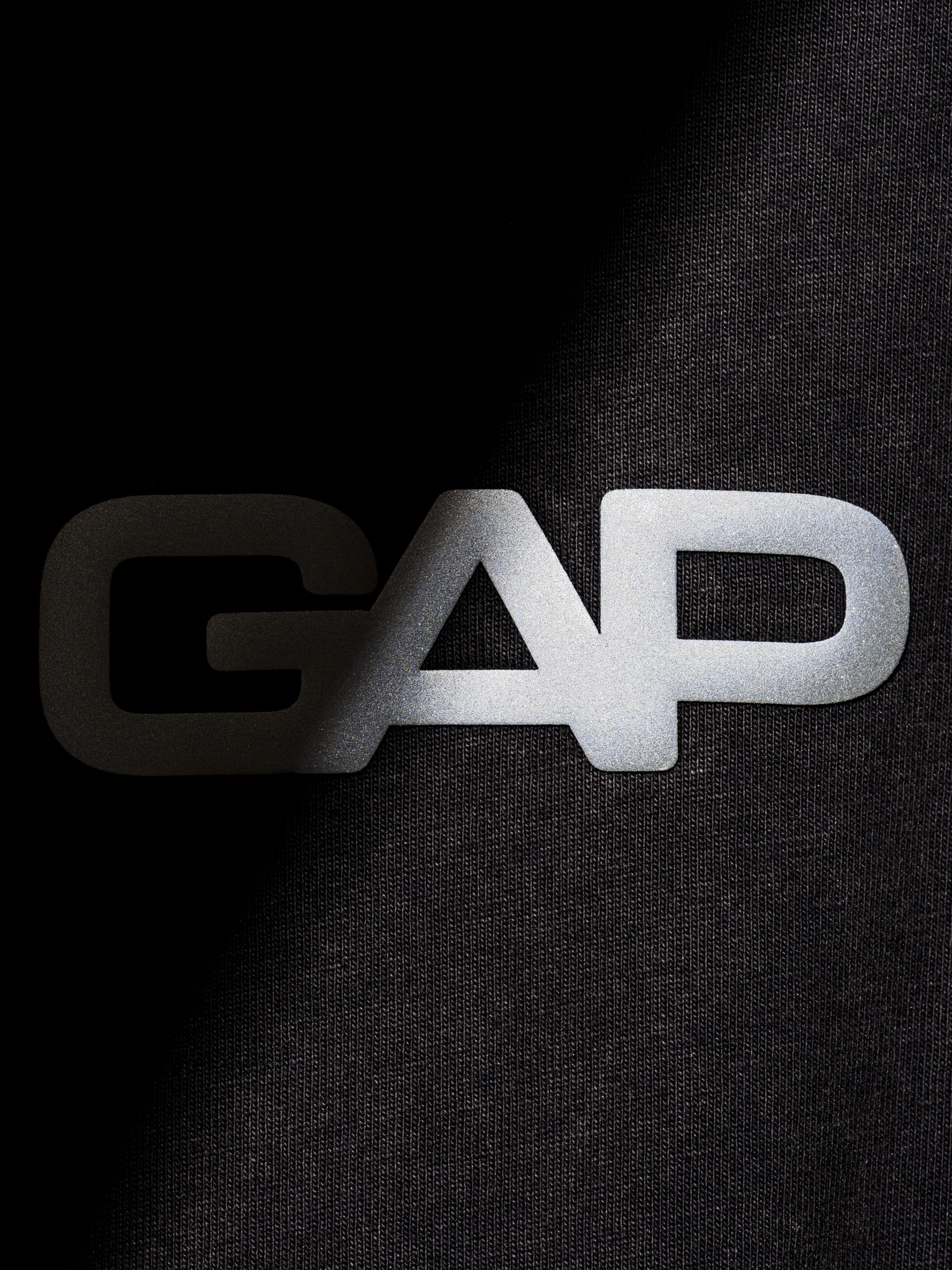 リラックスフィット GAPロゴ クロップドTシャツ-5