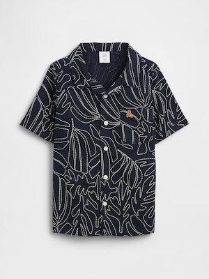babyGap ブラナンベア リネンブレンド バケーションシャツ