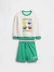 babyGap セサミストリート 2ピース スウェット コーデセット-0