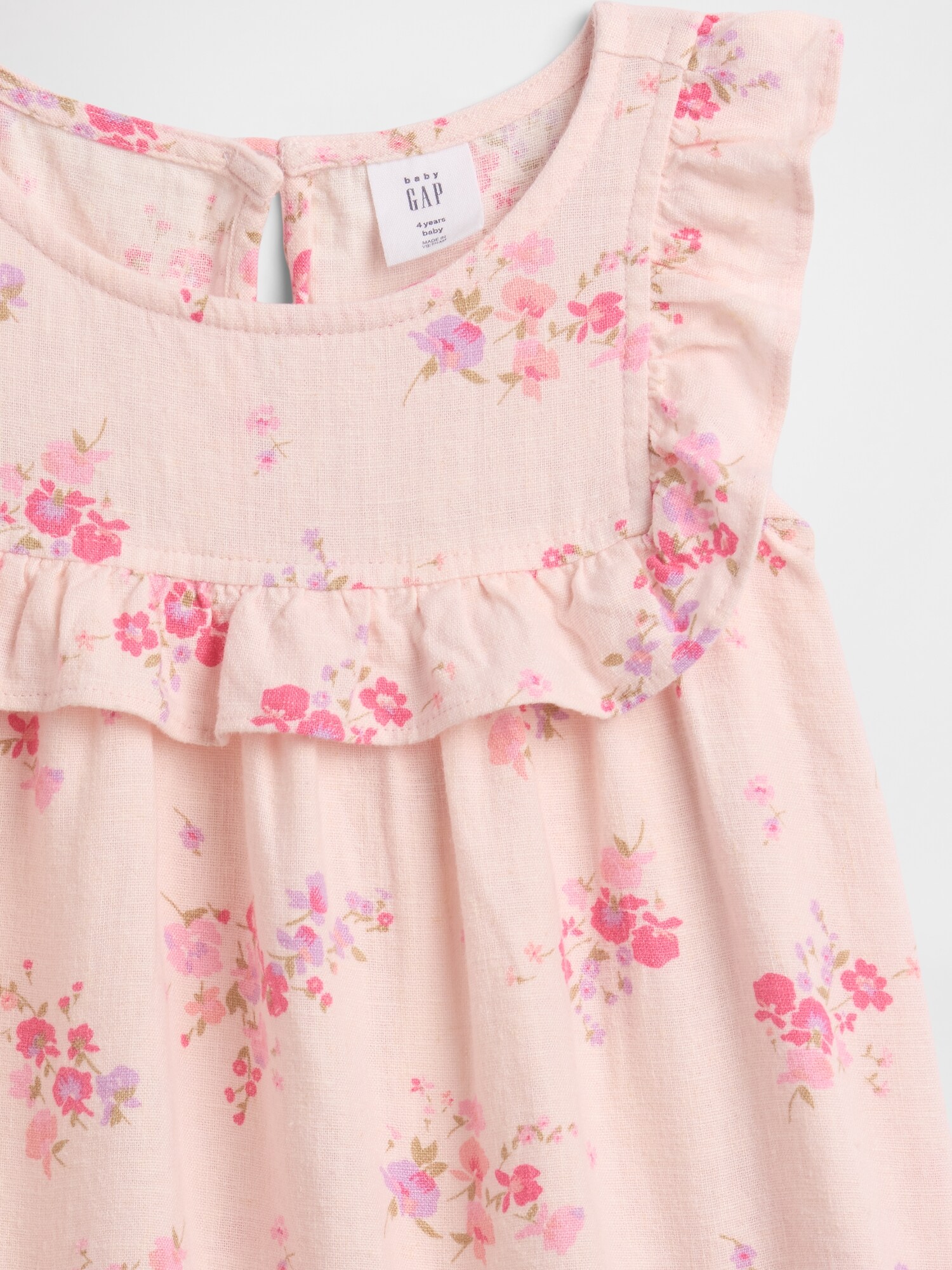 babyGap リネンブレンド ラッフルフリル トップス-2