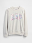 ヴィンテージソフト フレンチテリー リラックスフィット SAKURA GAPロゴスウェットシャツ (キッズ)-0