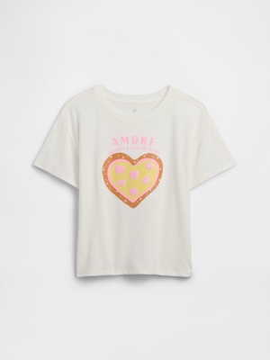 オーバーサイズ グラフィックTシャツ (キッズ)