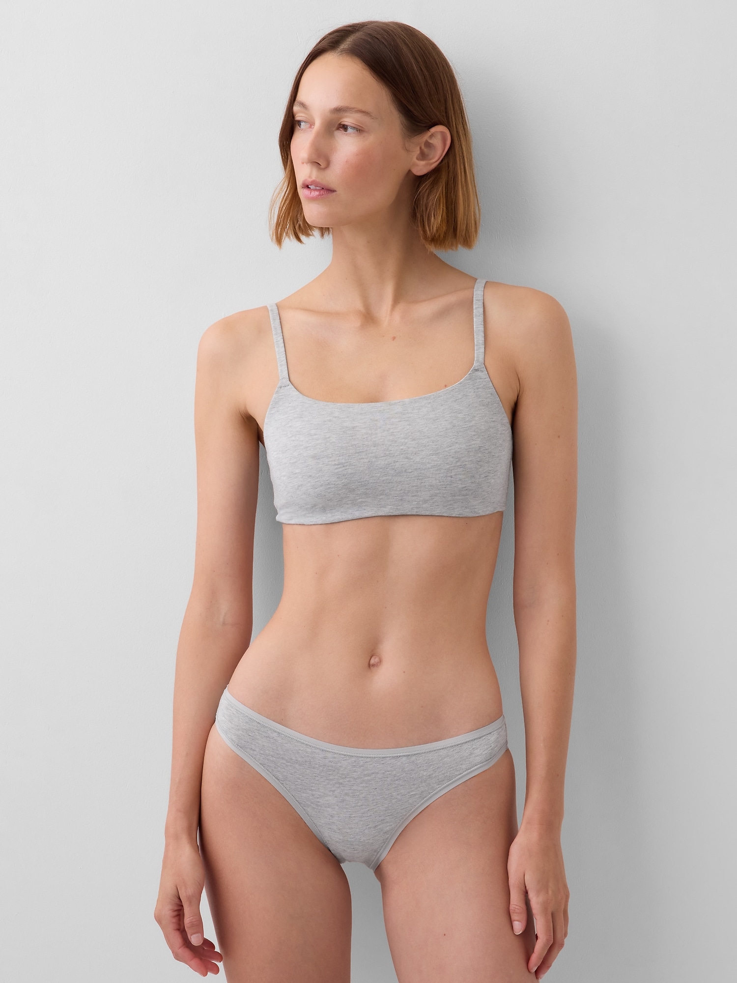 SOUTIEN-GORGE LÉGER EN COTON BIOLOGIQUE EXTENSIBLE