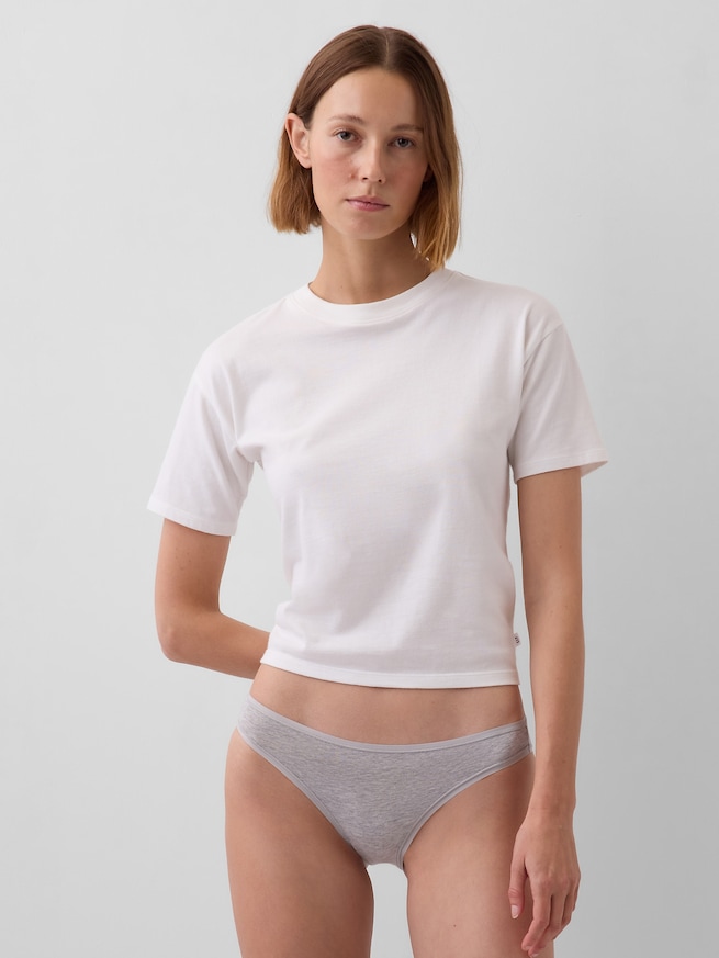 オーガニック ストレッチコットン ビキニ-0