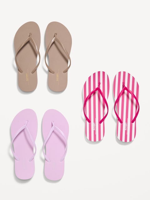 Flip-Flop Sandals 3-Pack (Partially Plant-Based)
