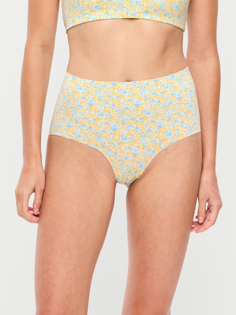 High-Waisted No-Show Brief Underwear