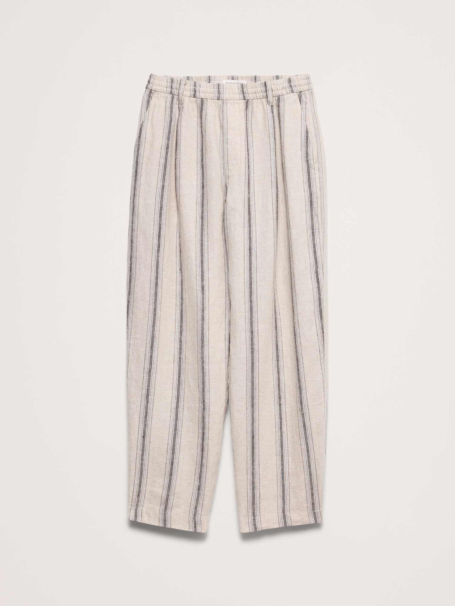 Loose Linen Pull-on Beach Pant