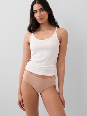 オーガニック ストレッチコットン ヒップスター