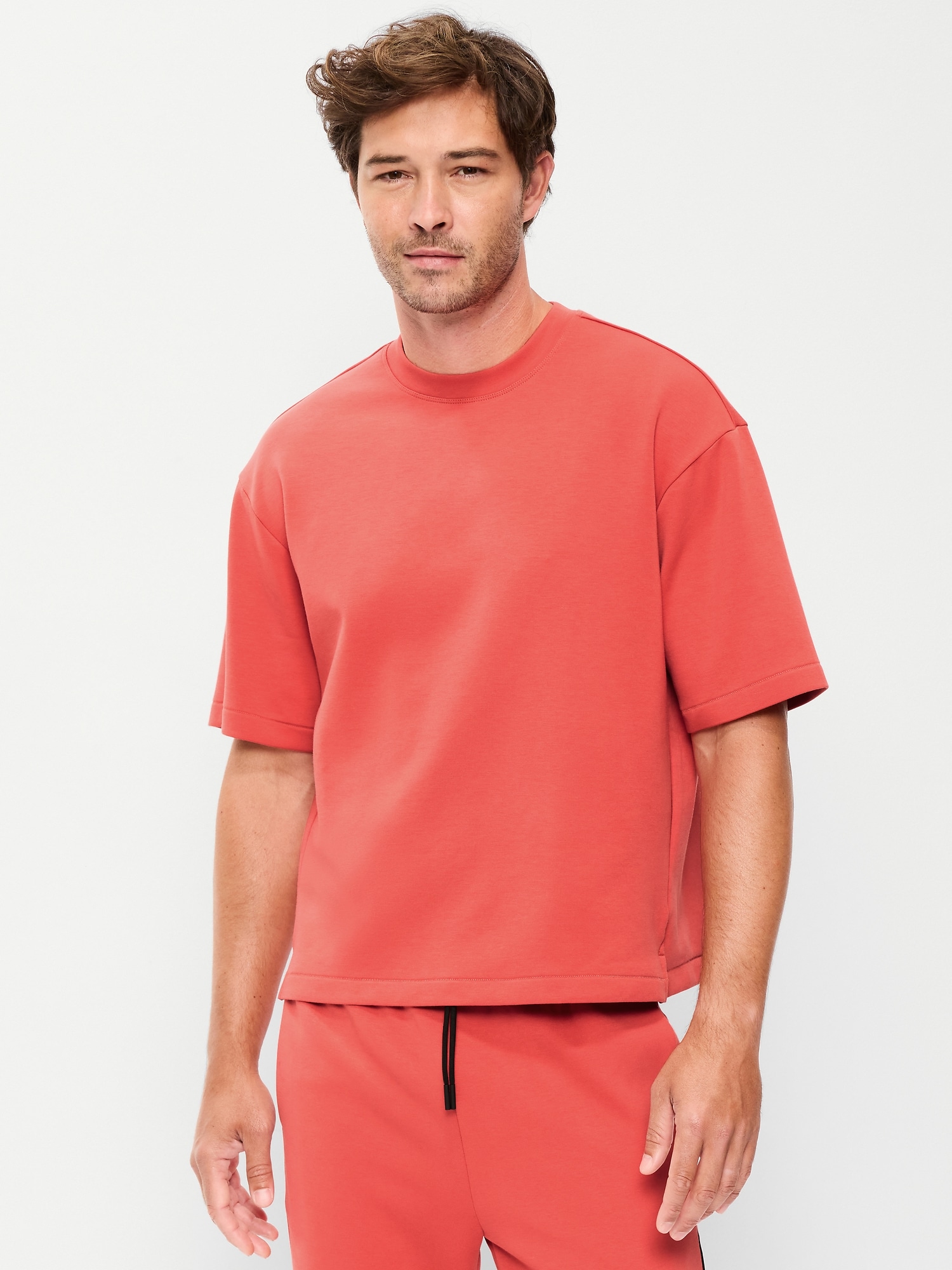 T-SHIRT EN MOLLETON DYNAMIQUE