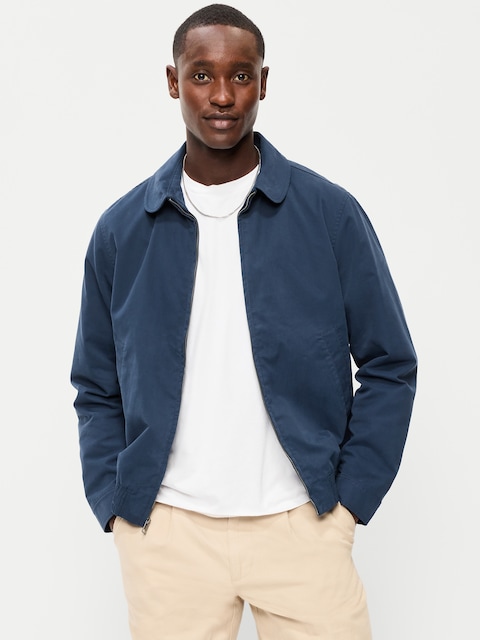 VESTE HARRINGTON EN SERGÉ