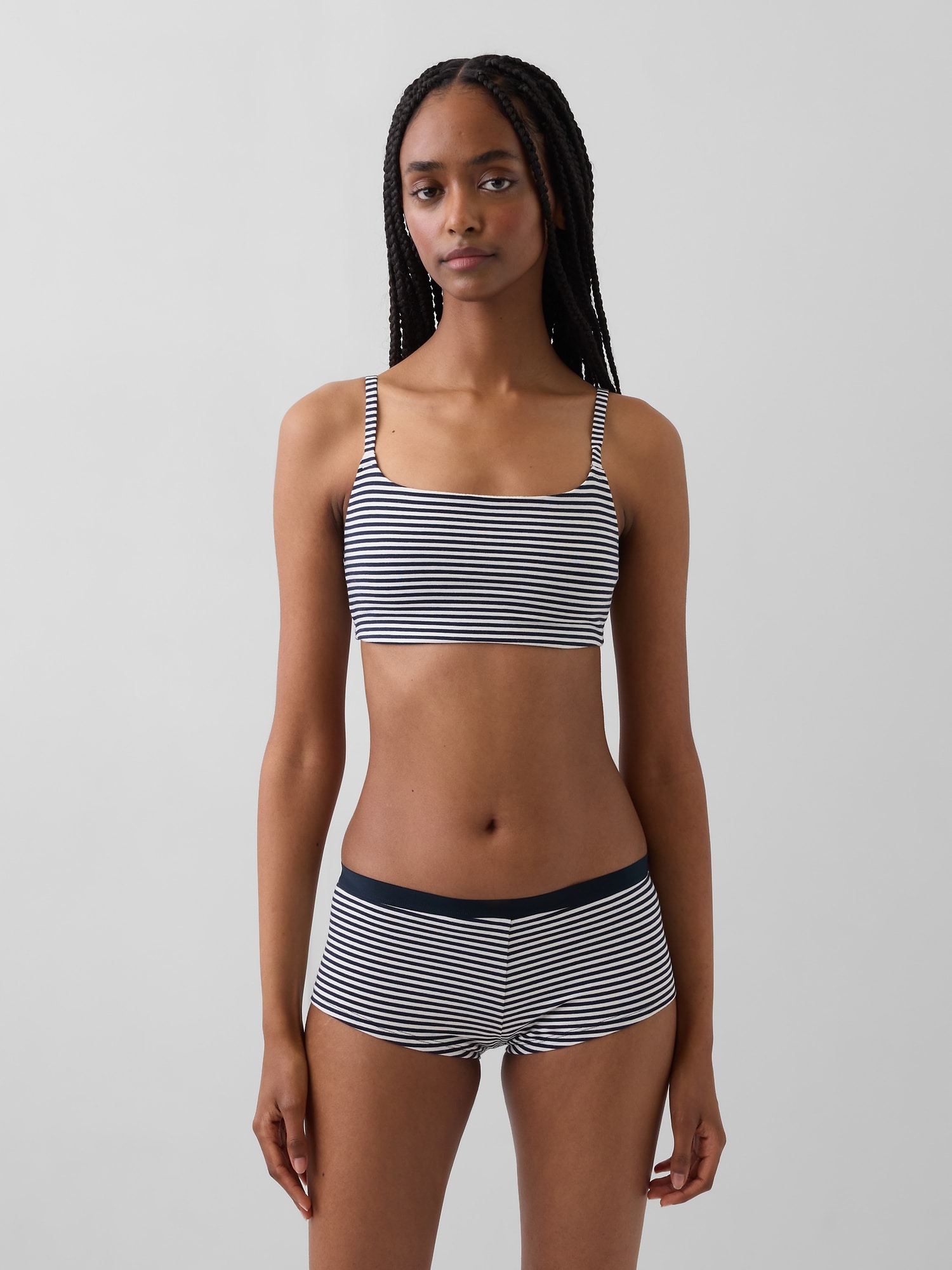 SOUTIEN-GORGE LÉGER EN COTON BIOLOGIQUE EXTENSIBLE