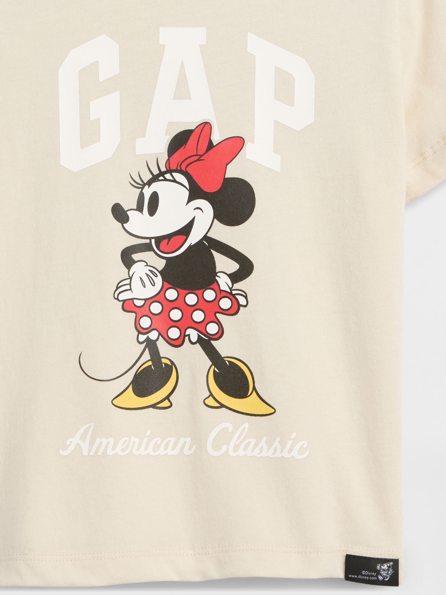 babyGap &times; ディズニー ミニーマウス GAPロゴ Tシャツ-2