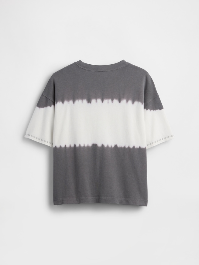 ヘビーウェイト オーバーサイズ タイダイ Tシャツ (キッズ)-1