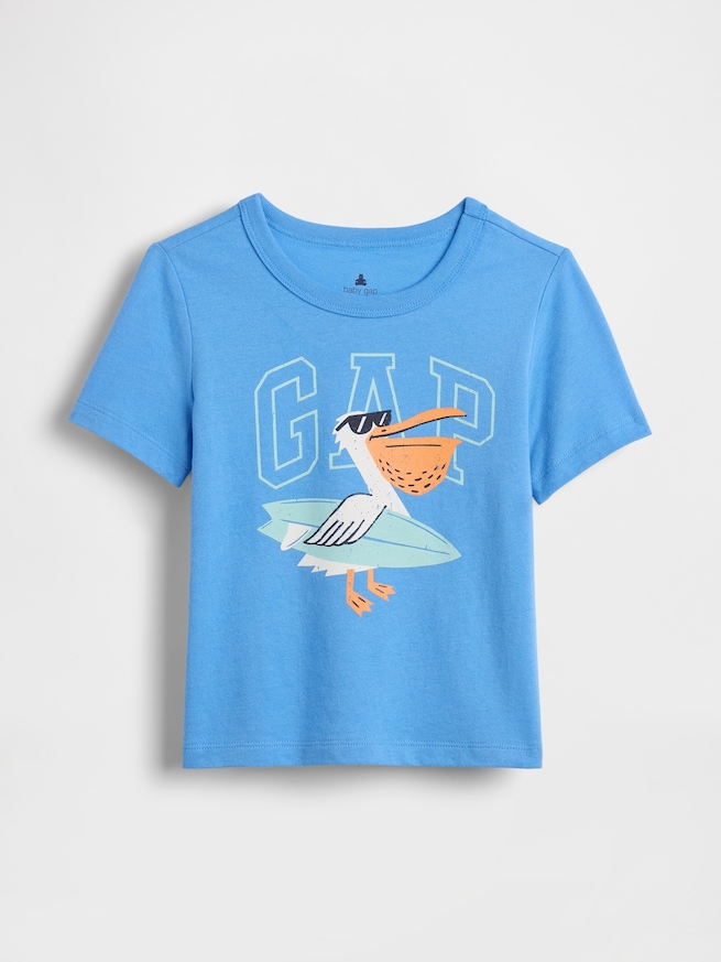 グラフィック GAPロゴTシャツ (幼児・ベビー)-1