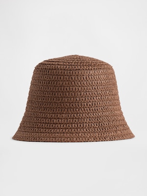 ストロー バケットハット