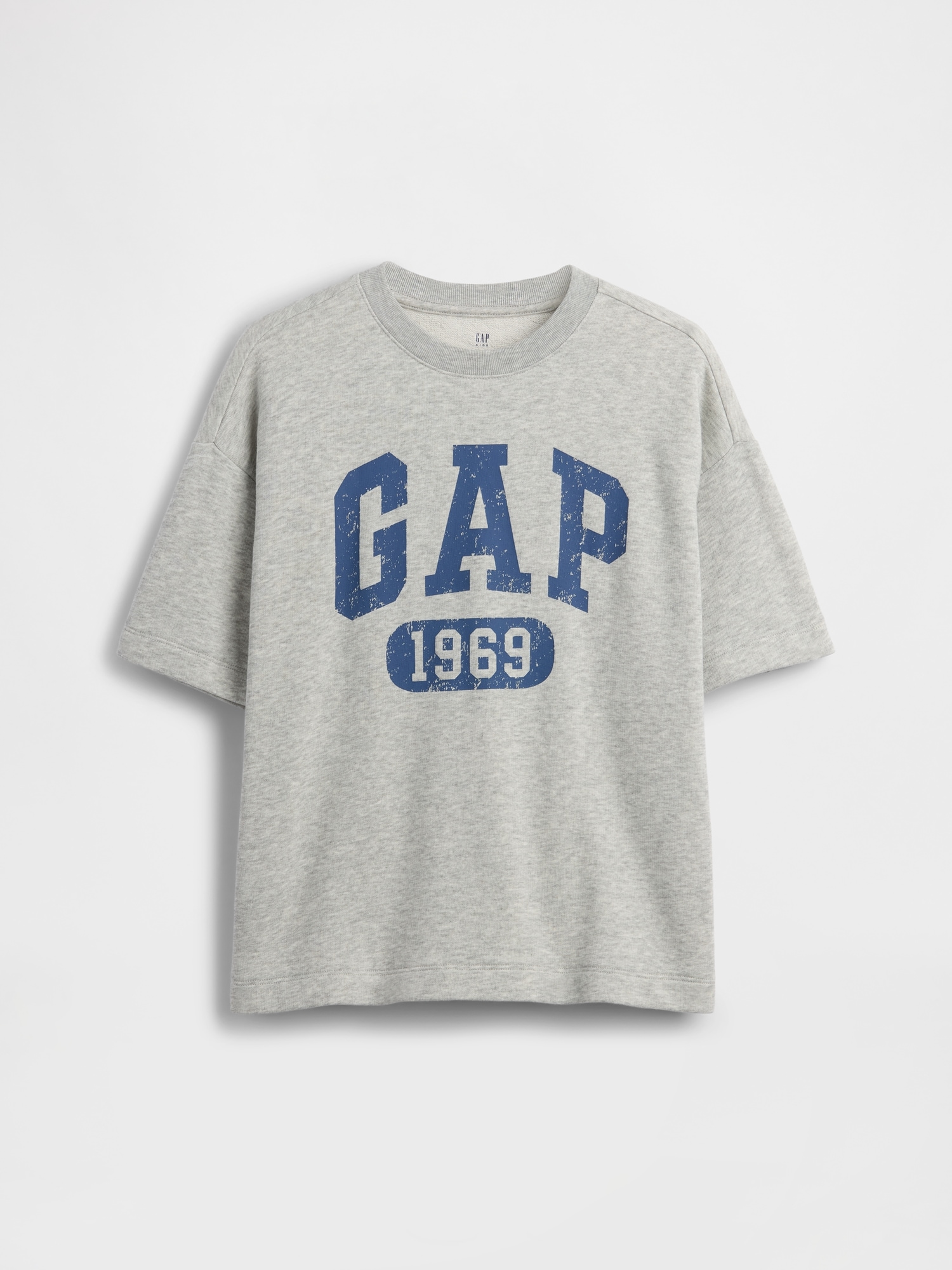 フレンチテリーリラックス GAPロゴTシャツ (キッズ)-0