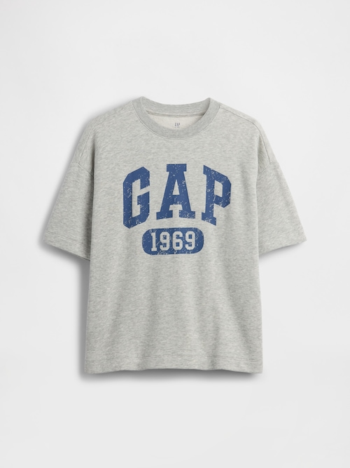 フレンチテリーリラックス GAPロゴTシャツ (キッズ)